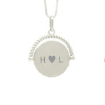 Load image into Gallery viewer, Round Rope Spinner - Personalised Message Necklace