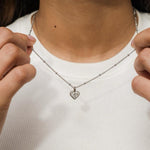 Load image into Gallery viewer, “Sister” أختي Arabic Heart Necklace
