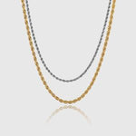 Load image into Gallery viewer, Twisted Rope Chain Necklace