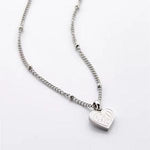 Load image into Gallery viewer, “Sister” أختي Arabic Heart Necklace