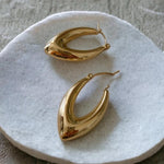 Load image into Gallery viewer, V-Hoop Earrings