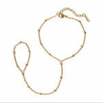 Load image into Gallery viewer, Hadiya London Hand Chains - Waterproof & Tarnish-Free- Adjustable