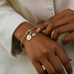 Load image into Gallery viewer, Customisable Knot Cuff Bangle