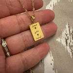 Load image into Gallery viewer, Customised Burst Necklace - 18k Gold Plated - Stainless Steel
