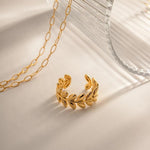 Load image into Gallery viewer, Olive Branch - Adjustable Ring