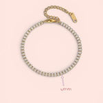 Load image into Gallery viewer, Ameera - Oval Tennis Bracelet