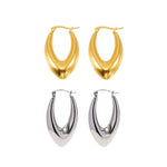 Load image into Gallery viewer, V-Hoop Earrings