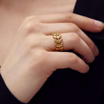 Load image into Gallery viewer, Olive Branch - Adjustable Ring