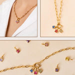 Load image into Gallery viewer, Birthstone Charm Collection