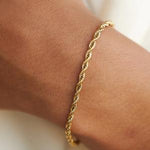 Load image into Gallery viewer, Twisted Rope Chain Bracelet