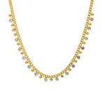 Load image into Gallery viewer, Crystal Beaded Chain Necklace