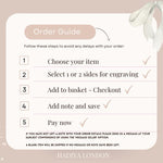 Load image into Gallery viewer, Custom Engraved Beaded Heart Necklace