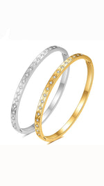 Load image into Gallery viewer, Sahira Gemstone Bangle