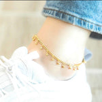 Load image into Gallery viewer, Dotted Dangle Anklet
