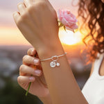 Load image into Gallery viewer, Customisable Knot Cuff Bangle