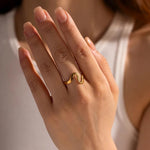 Load image into Gallery viewer, Wave Adjustable Ring