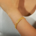 Load image into Gallery viewer, Olive Branch Cuff Bangle