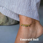 Load image into Gallery viewer, Hadiya London Anklets- Waterproof & Tarnish-Free - Adjustable Length 21cm-26cm