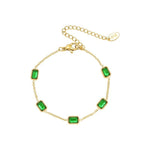 Load image into Gallery viewer, Ania Green Gemstone Bracelet