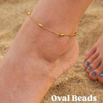 Load image into Gallery viewer, Hadiya London Anklets- Waterproof &amp; Tarnish-Free - Adjustable Length 21cm-26cm