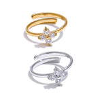 Load image into Gallery viewer, Flora Adjustable Ring