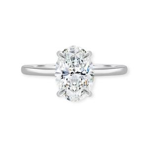 Oval Solitaire Ring