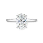 Oval Solitaire Ring