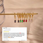 Load image into Gallery viewer, Aleena - Drop Huggie Earrings