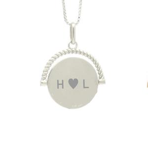 Round Rope Spinner - Personalised Message Necklace