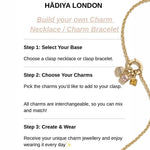 Load image into Gallery viewer, Hadiya London Clasp Link Necklace &amp; Bracelet 18K Gold Plated Stainless Steel - Tarnish-Free Waterproof Hypoallergenic