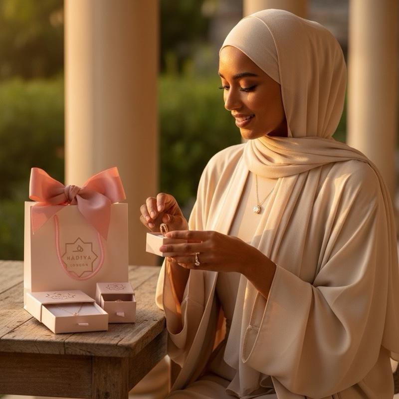 Hadiya London Gift Bag & Jewellery Boxes