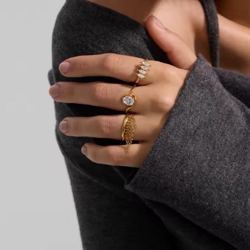 Safira Adjustable Ring