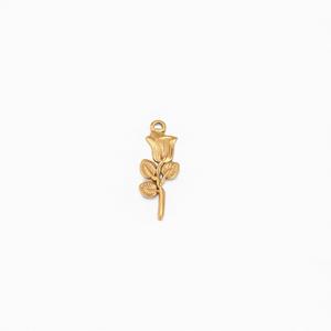 Charm Collection - Stainless Steel - 18K Gold Plated Charms - Customisable Necklace