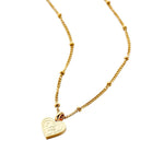 Load image into Gallery viewer, “Sister” ‎أختي Arabic Heart Necklace
