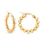 Load image into Gallery viewer, Hala Beaded Hoop Earrings