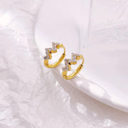 Cluster Huggie Hoops
