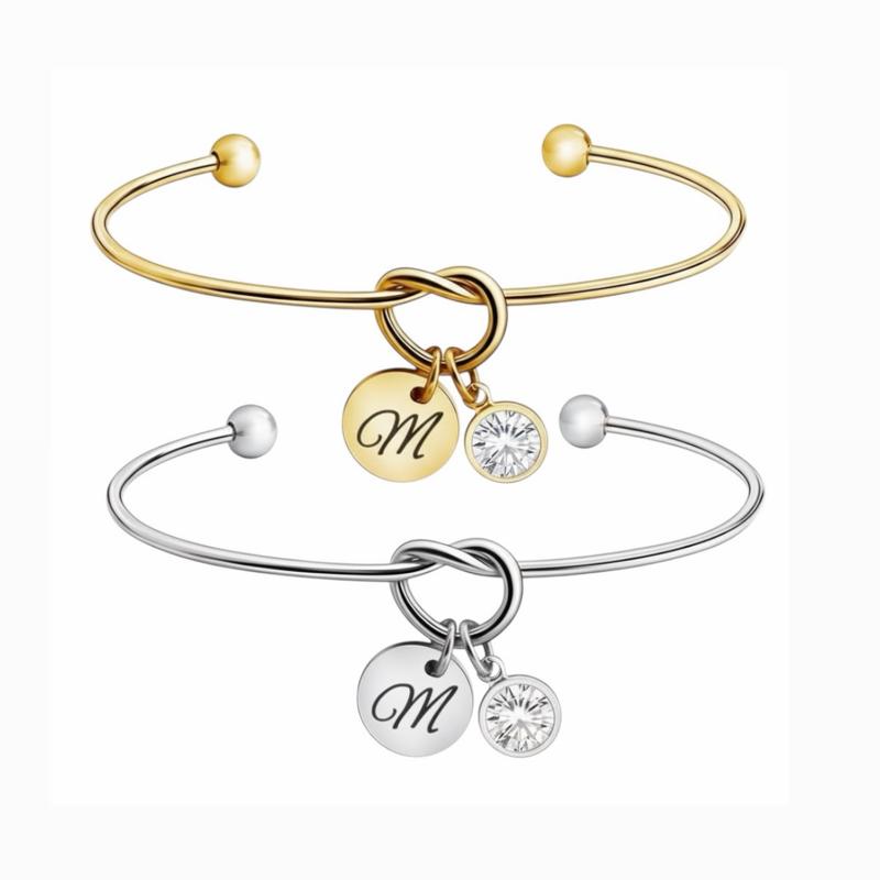 Customisable Knot Cuff Bangle
