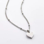 “Sister” ‎أختي Arabic Heart Necklace