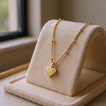 Load image into Gallery viewer, “Sister” ‎أختي Arabic Heart Necklace