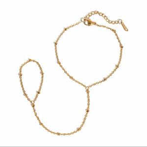 Hadiya London Hand Chains - Waterproof & Tarnish-Free- Adjustable