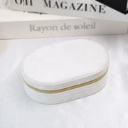 HADIYA LONDON - Velvet Oval Jewellery Box
