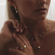 Dainty Solitaire Necklace