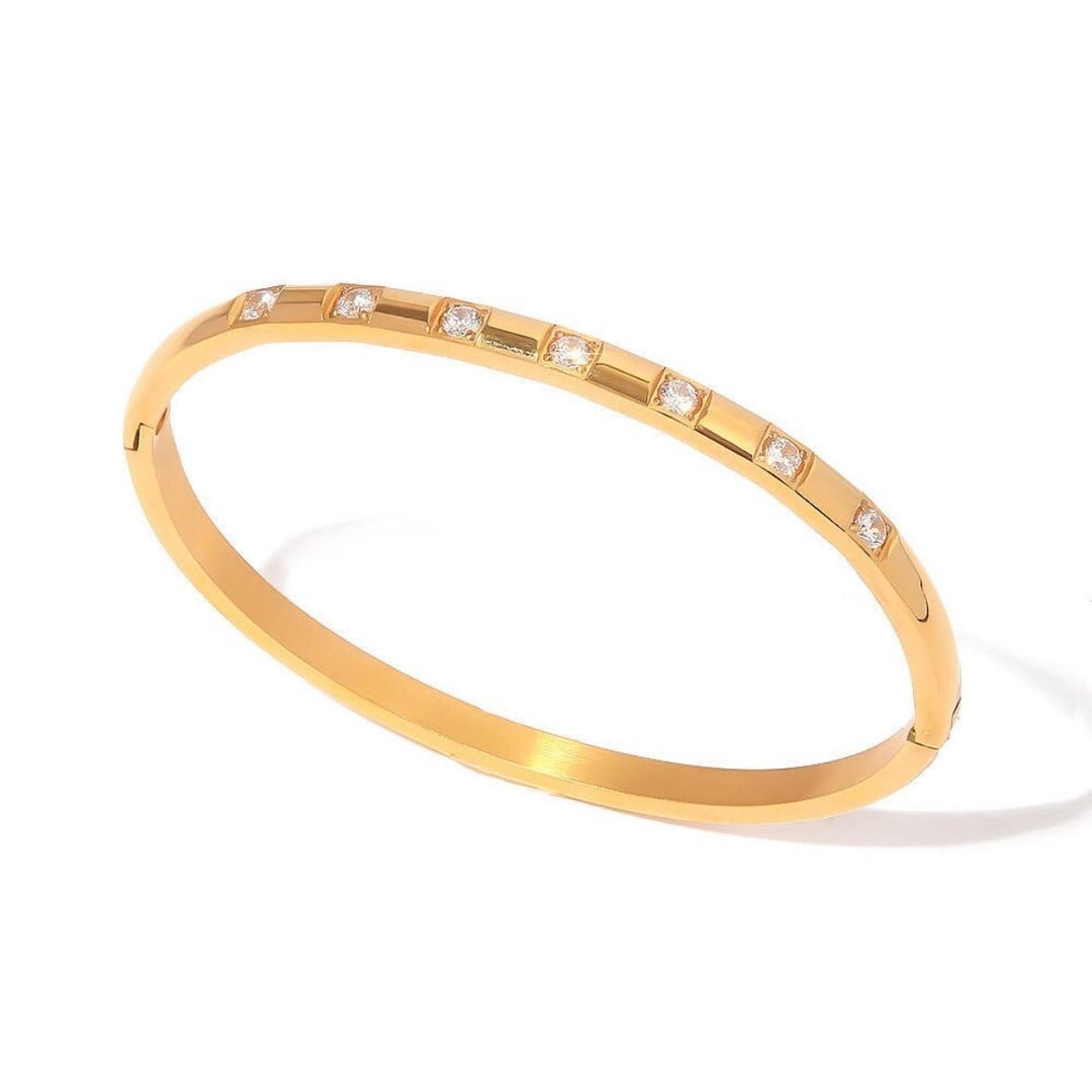 Yara Gemstone Bangle