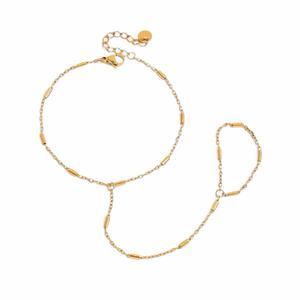 Hadiya London Hand Chains - Waterproof & Tarnish-Free- Adjustable