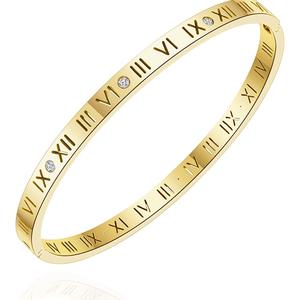 Athena Roman Numeral Bangle
