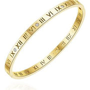 Athena Roman Numeral Bangle