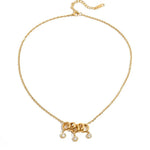 Load image into Gallery viewer, Freya Gemstone Loop Necklace
