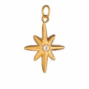 Charm Collection - Stainless Steel - 18K Gold Plated Charms - Customisable Necklace