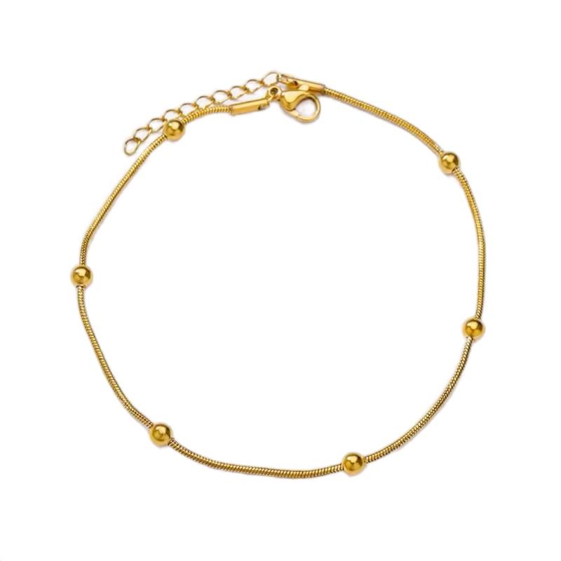 Hadiya London Anklets- Waterproof & Tarnish-Free - Adjustable Length 21cm-26cm
