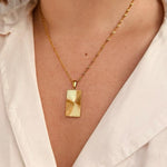 Load image into Gallery viewer, Customised Burst Necklace - 18k Gold Plated - Stainless Steel
